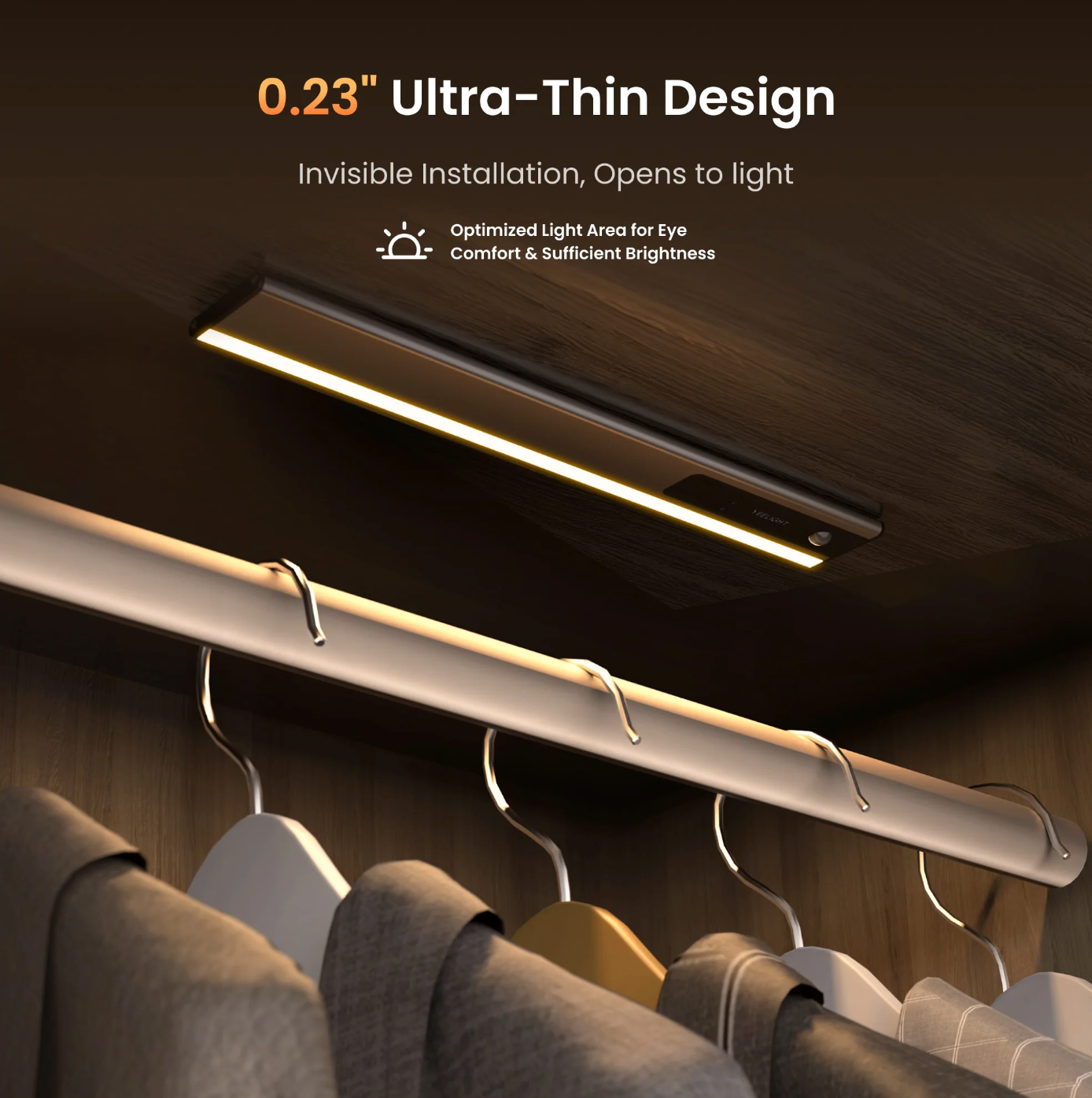 Yeelight Connect Ultra-Thin Intelligent Linkage Under Cabinet Light (2 Pack)