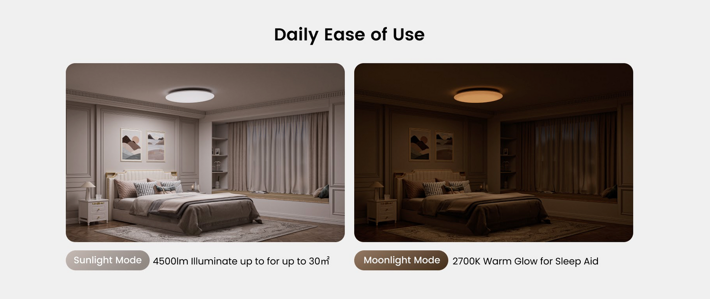 Yeelight Arwen D500 / D600 Ceiling Light (Ambient Backlight)
