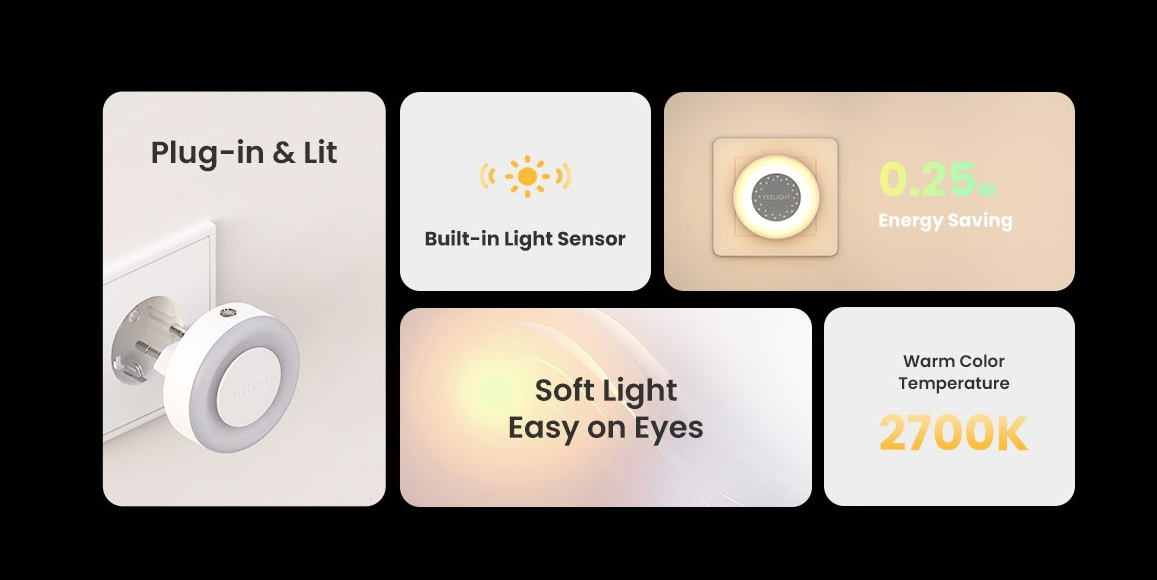 Yeelight Plug-in Sensor Night Light