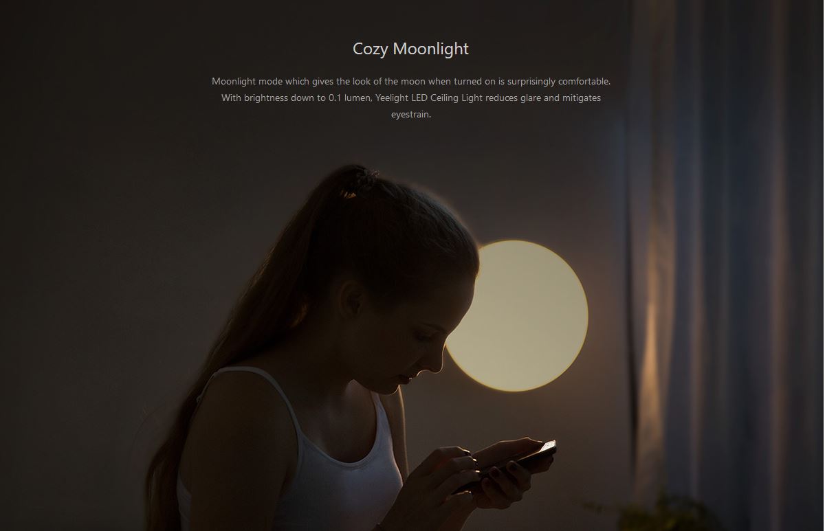 Yeelight Luna Pro White LED Ceiling Light
