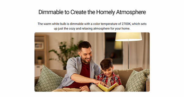 Yeelight Smart LED Bulb W3 (Dimmable White)