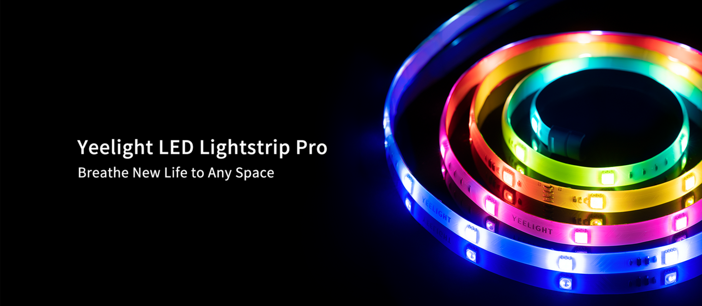 Yeelight Lightstrip Pro (2M) (Colour) /Extension (1M)