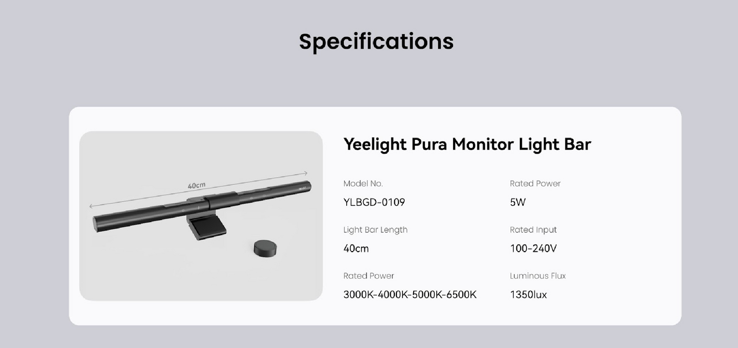 Yeelight Pura Monitor Light Bar