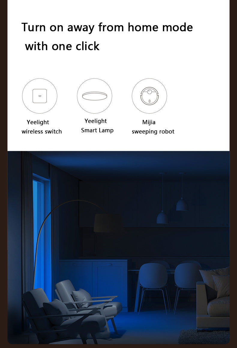 Yeelight Mesh Remote Control / Wireless Switch S1 (XiaoMi China Server Only)