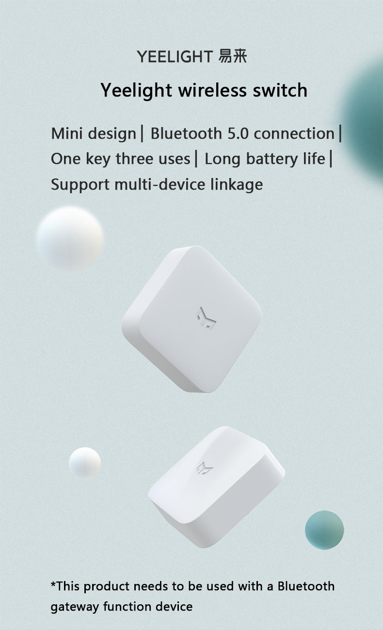 Yeelight Mesh Remote Control / Wireless Switch S1 (XiaoMi China Server Only)
