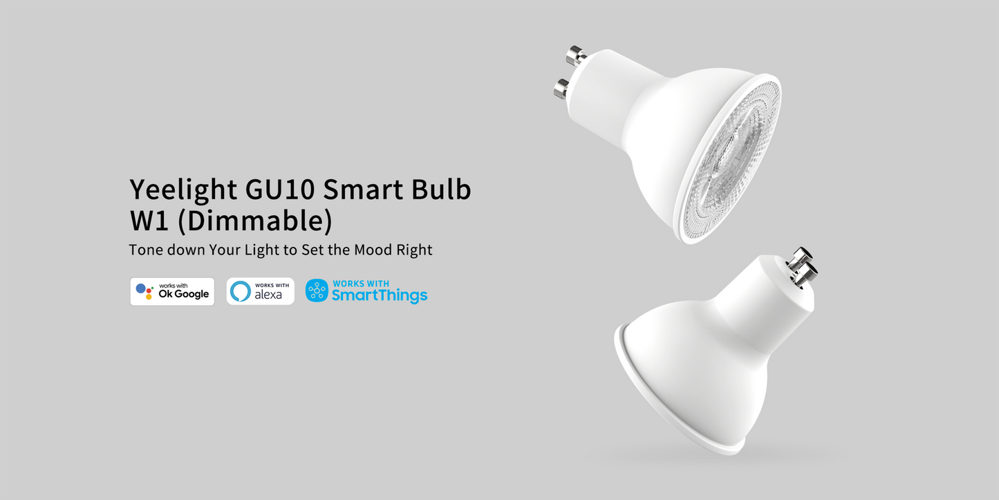 Yeelight GU10 Smart Bulb W1 (Dimmable White)