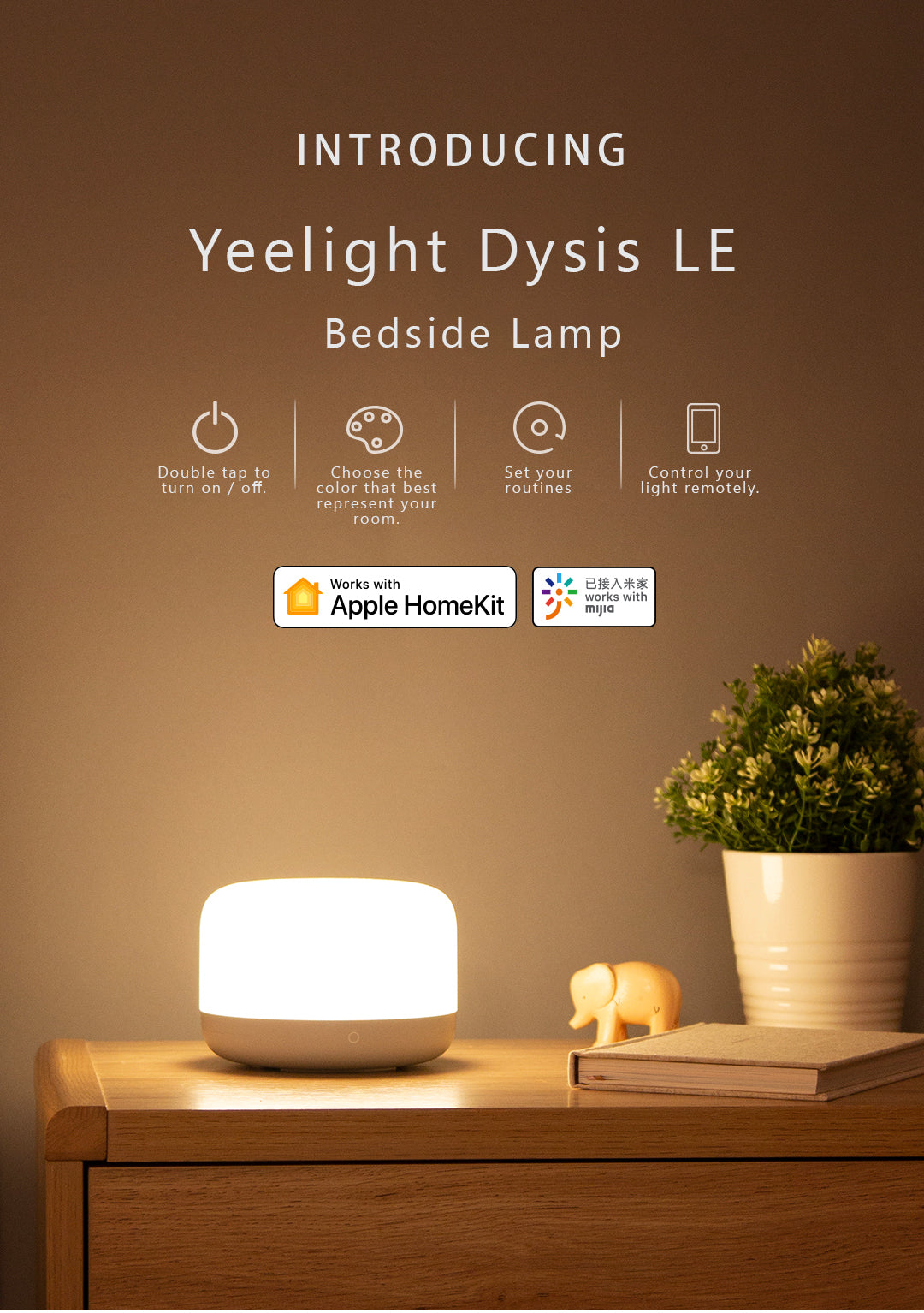 Yeelight Dysis D2 LED Bedside Lamp