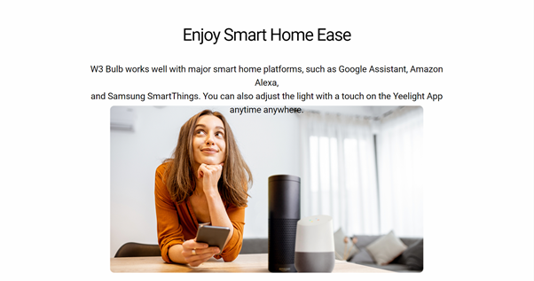 Yeelight led online google home