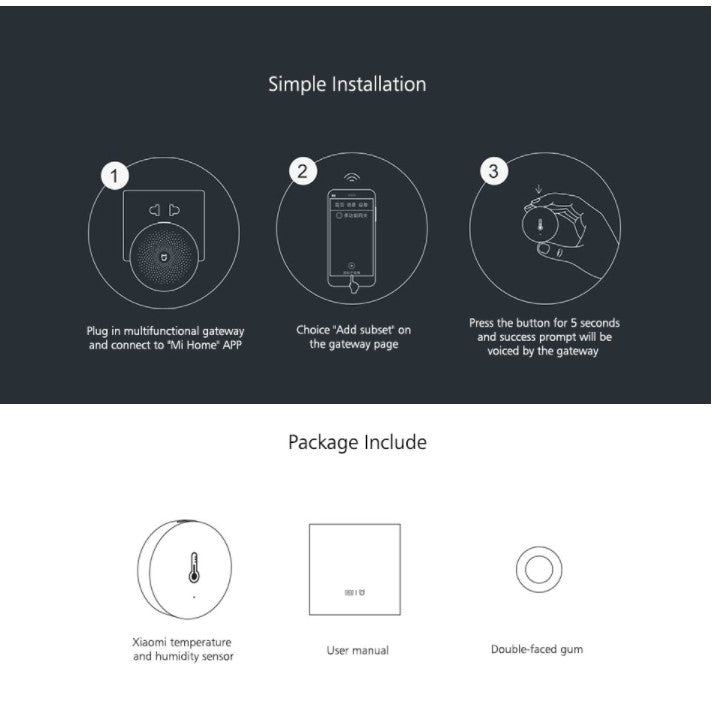 Xiaomi Mi Home Temperature Sensor