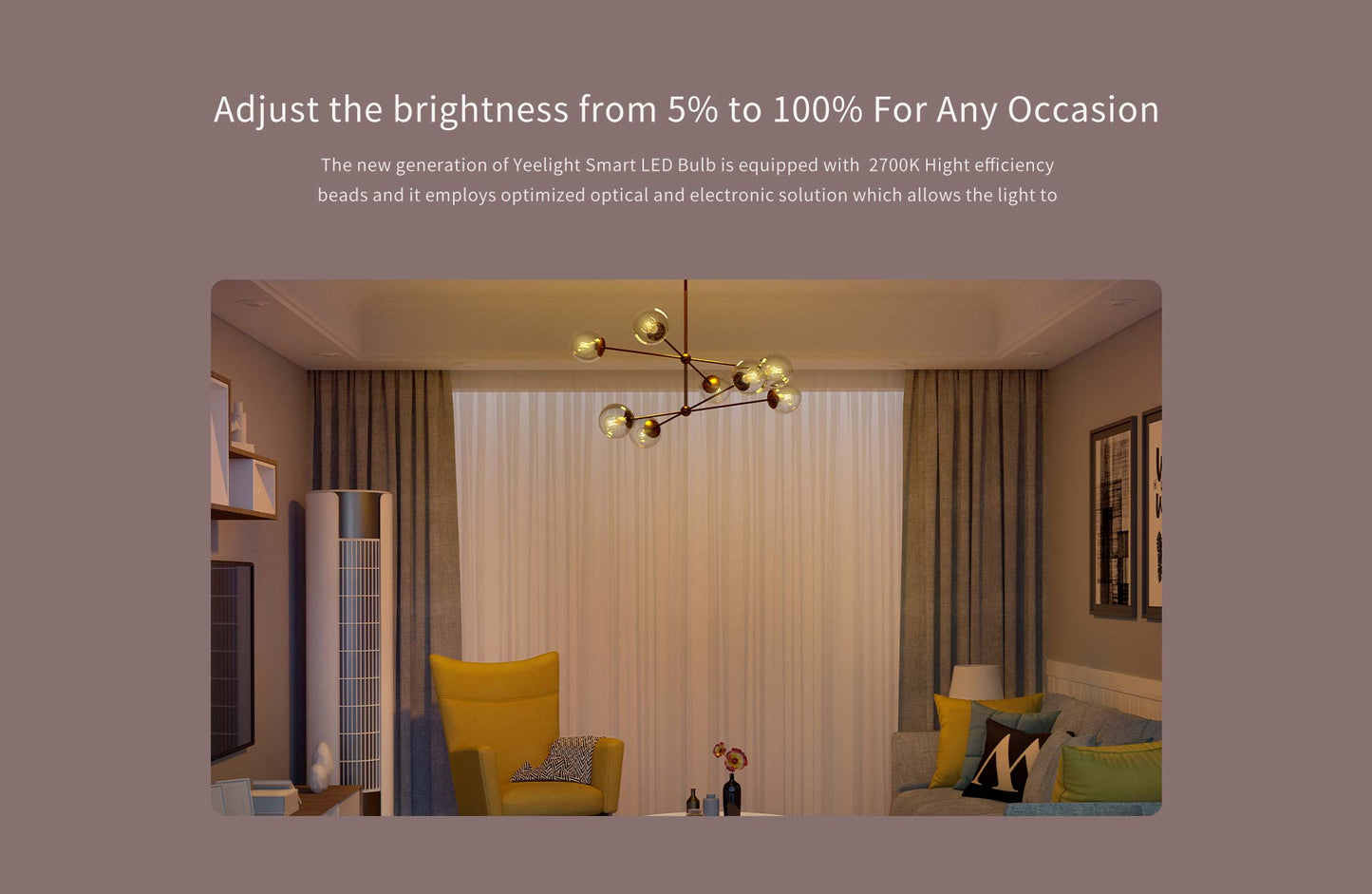 Yeelight LED Vintage Filament Bulb E27