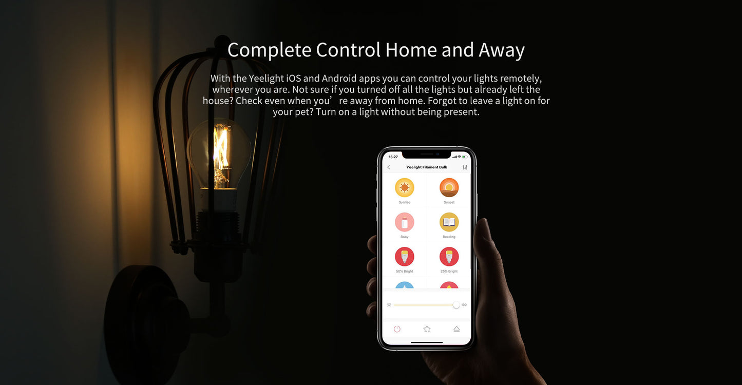 Yeelight LED Vintage Filament Bulb E27