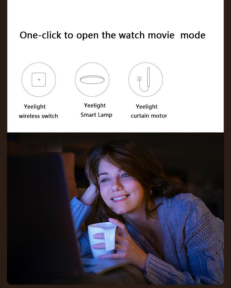 Yeelight Mesh Remote Control / Wireless Switch S1 (XiaoMi China Server Only)