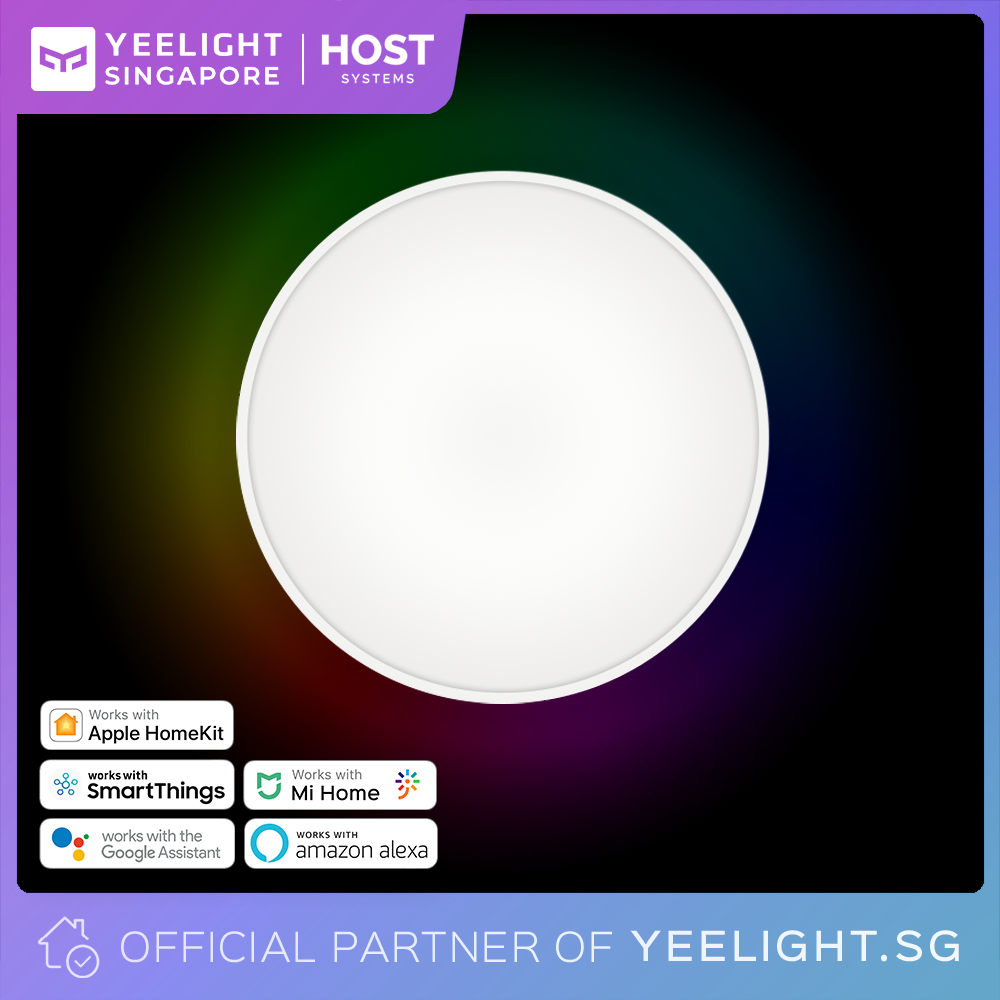 Yeelight Arwen 450S/550S LED Ceiling Light (Ambience Backlight) - works with HomeKit