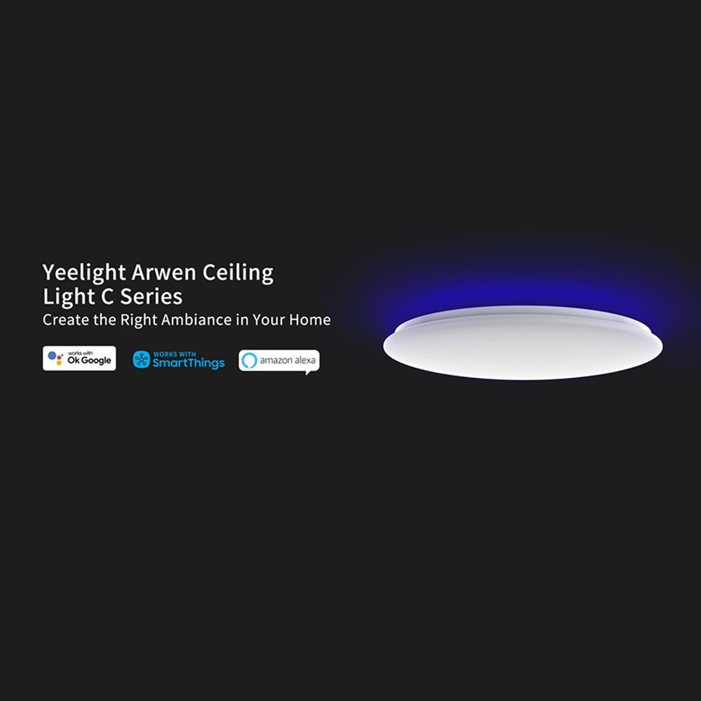 Yeelight Arwen 450C/550C LED Ceiling Light (Ambience Backlight)