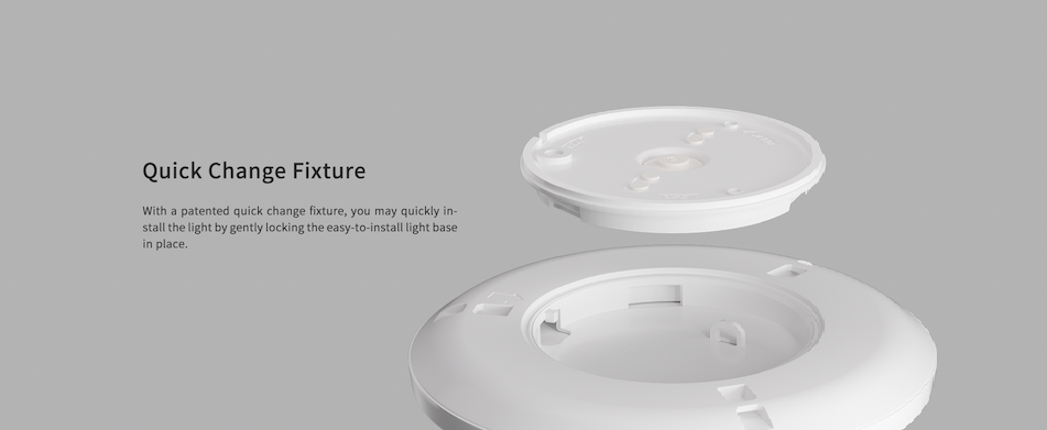 Yeelight Comet Ceiling Light with Ambient Light (Comet 235C / Comet 300C / Comet 400C)