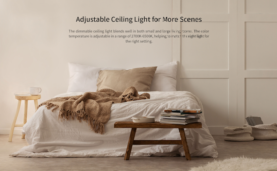 Yeelight Comet Ceiling Light with Ambient Light (Comet 235C / Comet 300C / Comet 400C)
