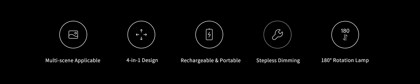Yeelight 4-in-1 Rechargeable Desk Lamp